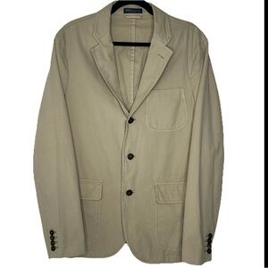 New Polo Ralph Lauren Men Beige Tan Sportswear Coat Utility Jacket sz 42 Regular